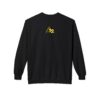 Image of Slash-32 F0r H0sts 0nly midweight softstyle fleece crewneck sweatshirt with bold stacked slogan, unisex techwear apparel.
