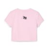 Back view of the pink Dev Cotoure: F0r H0sts 0nly Women’s Crop Tee, featuring the ‘/32’ logo text on the back. Designed for the Unknown Host for ladies—soft on the surface, hard coded beneath—this tee blends feminine strength with cyber identity and inner resilience.