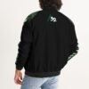 Back view of male model wearing the men’s ‘We Will Fight’ Black Label jacket from Slash-32’s Preamble Collection — a streetwear piece symbolizing defiance and digital freedom.
