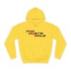 F0r H0sts 0nly unisex hoodie with bold code-inspired text design, perfect for behind-the-scenes operators.