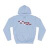 F0r H0sts 0nly unisex hoodie with bold code-inspired text design, perfect for behind-the-scenes operators.