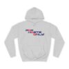 F0r H0sts 0nly unisex hoodie with bold code-inspired text design, perfect for behind-the-scenes operators.